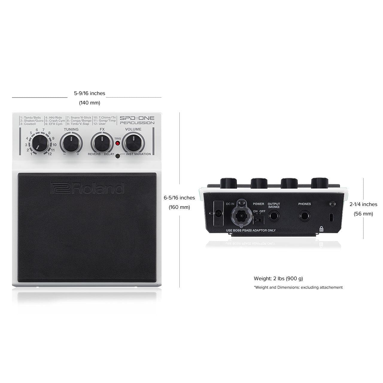 Trống Điện Tử Roland SPD ONE-Mai Nguyên Music