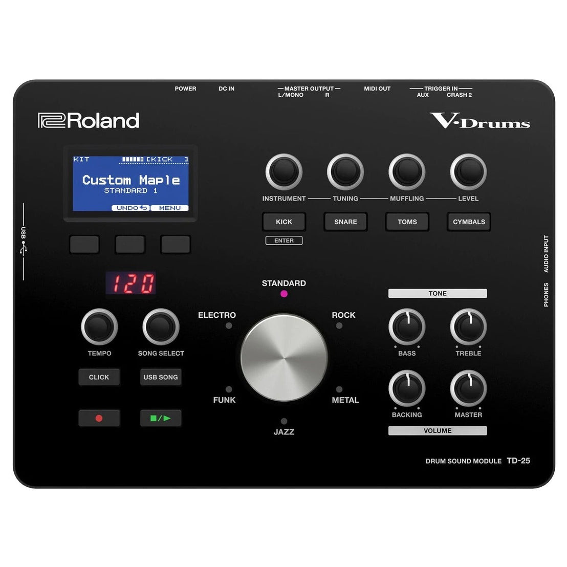 Trống Điện Tử Roland TD-25KVX + KD-220 V-Drums-Mai Nguyên Music