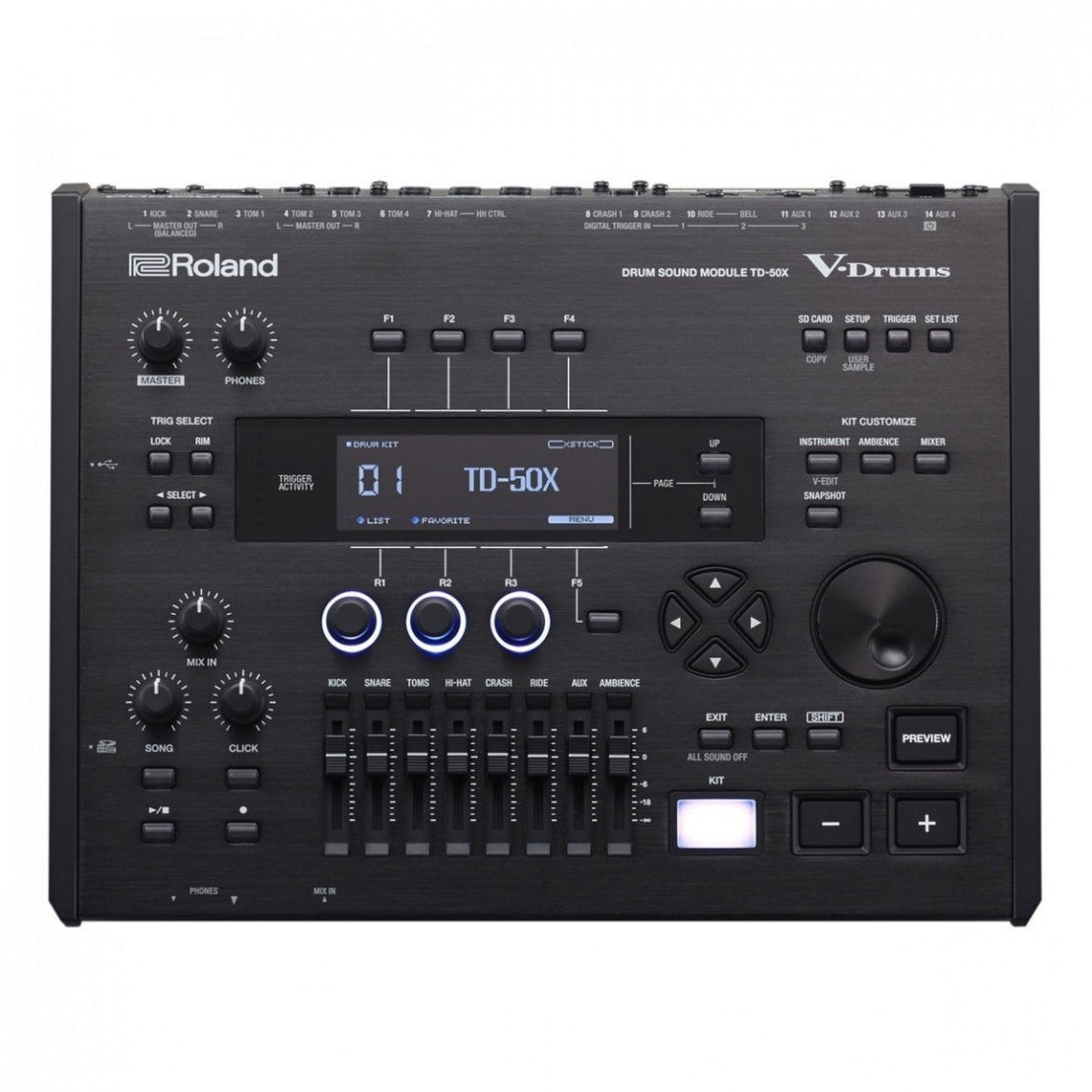 Trống Điện Tử Roland TD-50K2 V-Drums-Mai Nguyên Music