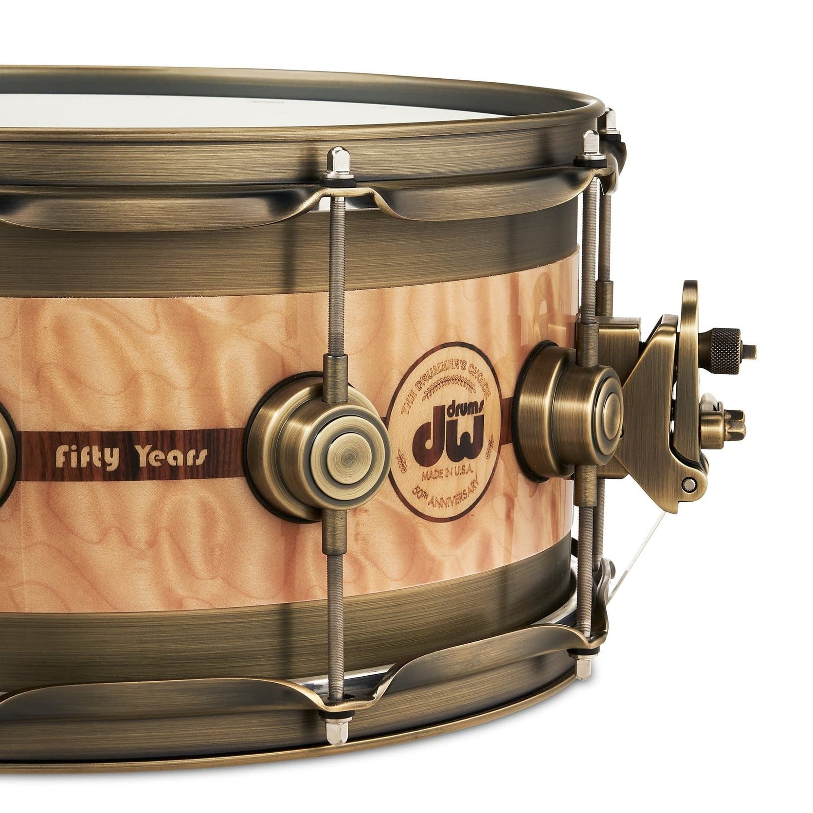 Trống Snare DW 50th Anniversary Edge 6.5"x14"-Mai Nguyên Music