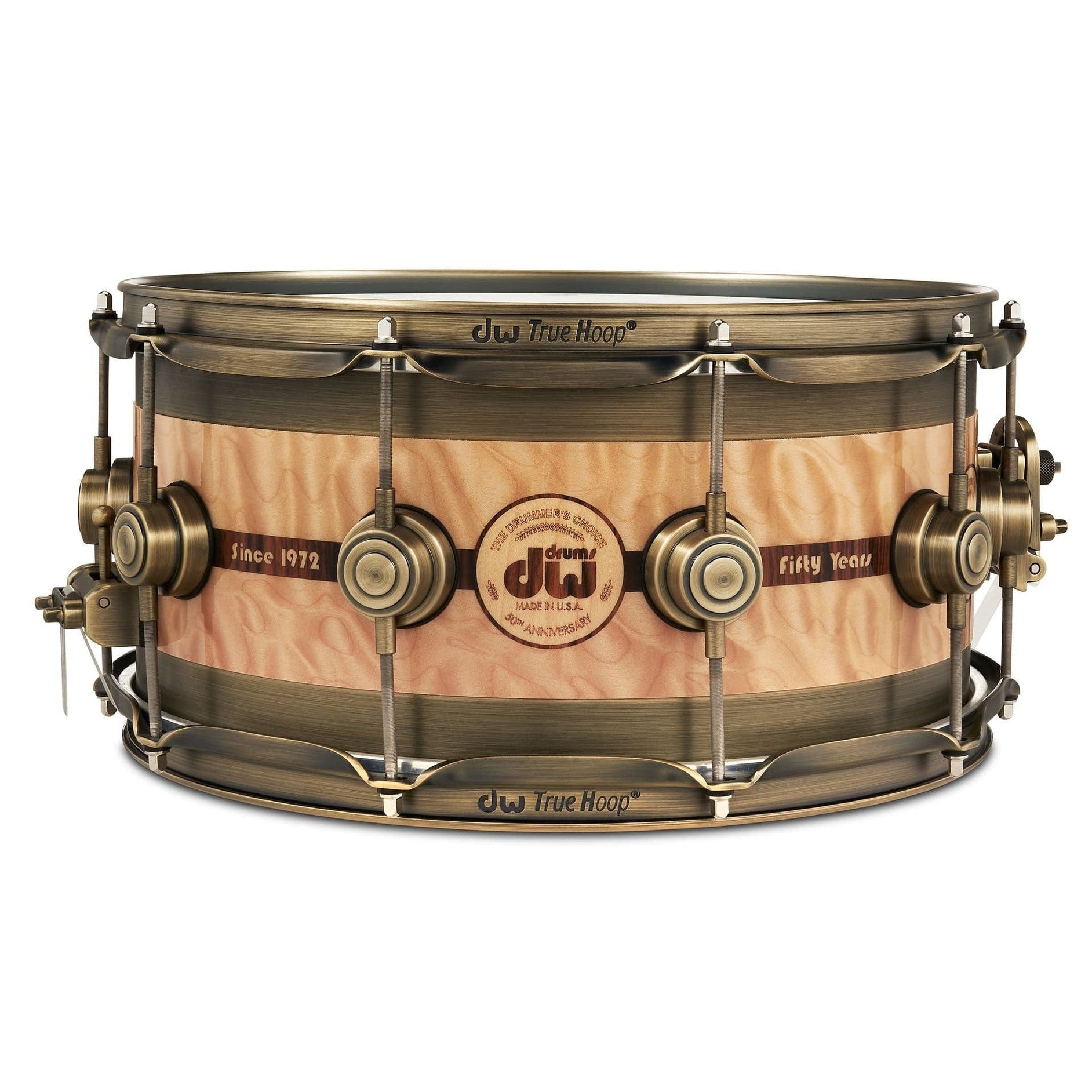 Trống Snare DW 50th Anniversary Edge 6.5"x14"-Mai Nguyên Music