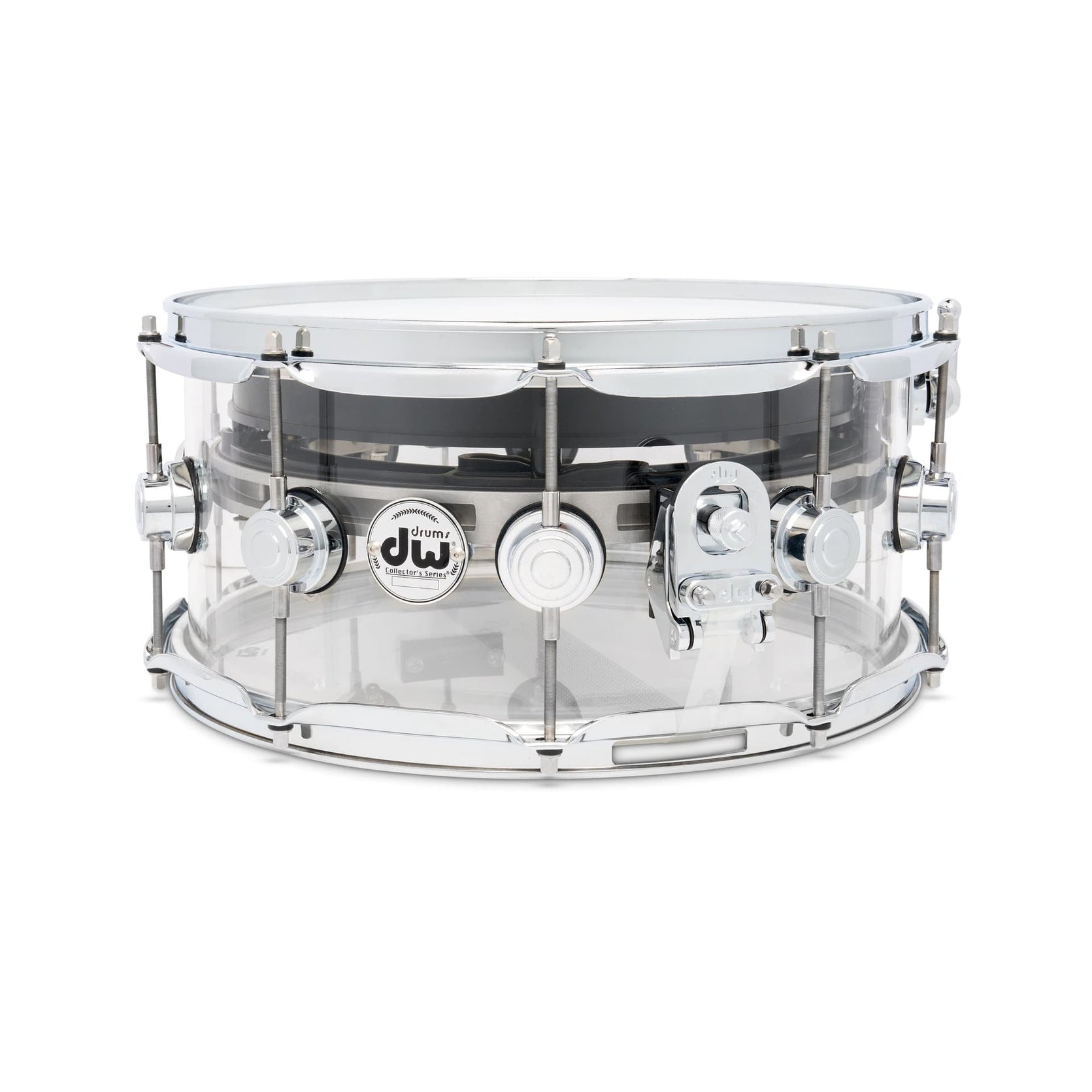 Trống Snare DW Collector's Series Acrylic 6.5"x14" w/ Zikit-Mai Nguyên Music