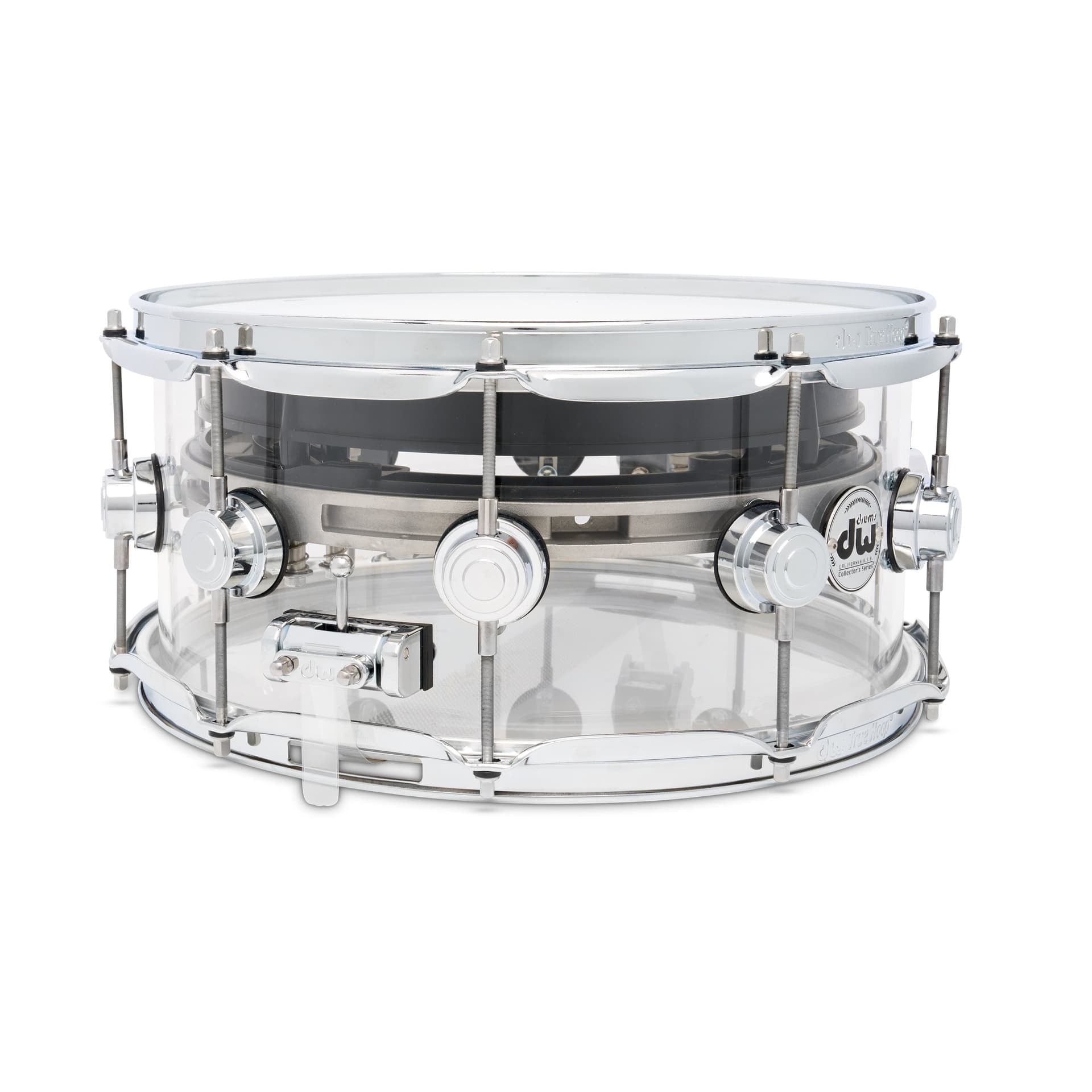 Trống Snare DW Collector's Series Acrylic 6.5"x14" w/ Zikit-Mai Nguyên Music