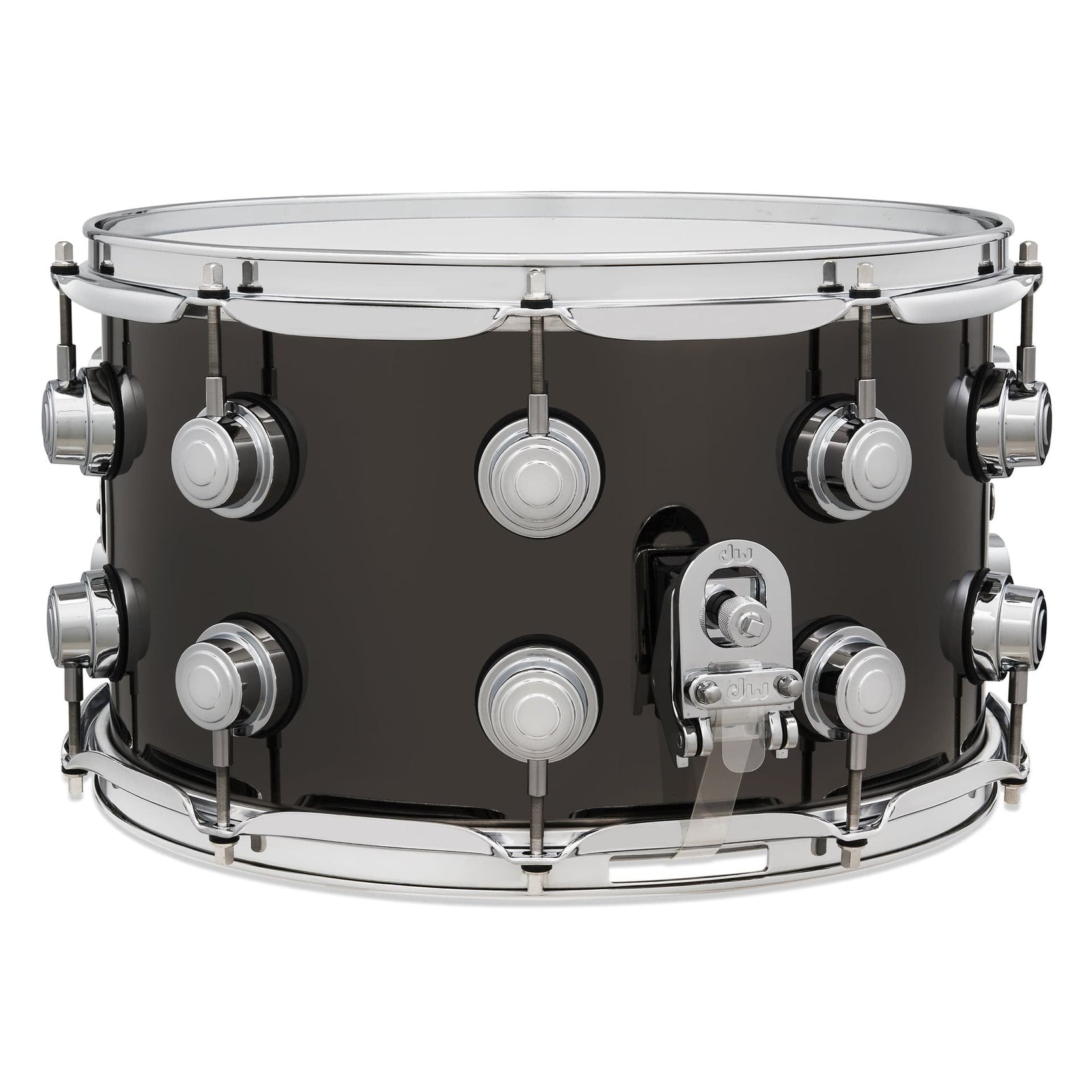 Trống Snare DW Collector's Series Black Nickel over Brass 8"x14"-Mai Nguyên Music