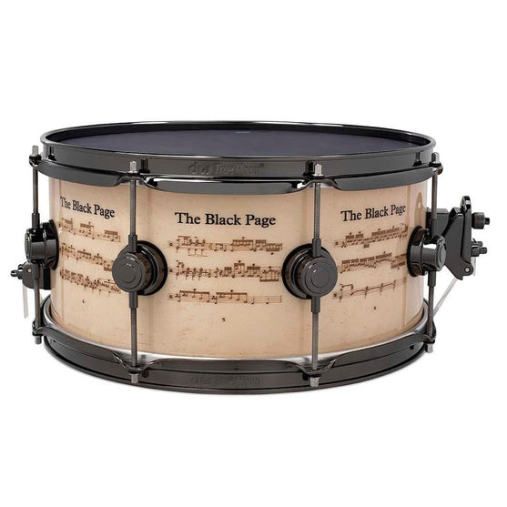 Trống Snare DW Collector's Series Black Page DW ICON 6.5"x14"-Mai Nguyên Music