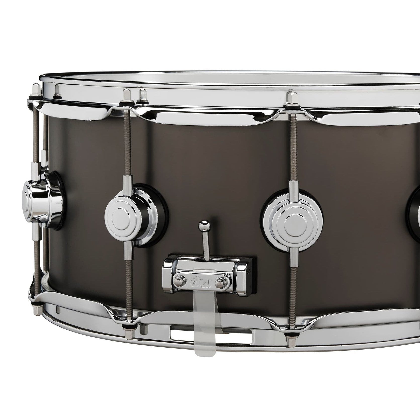 Trống Snare DW Collector's Series Metal Brass 6.5"x14" - Satin Black-Mai Nguyên Music