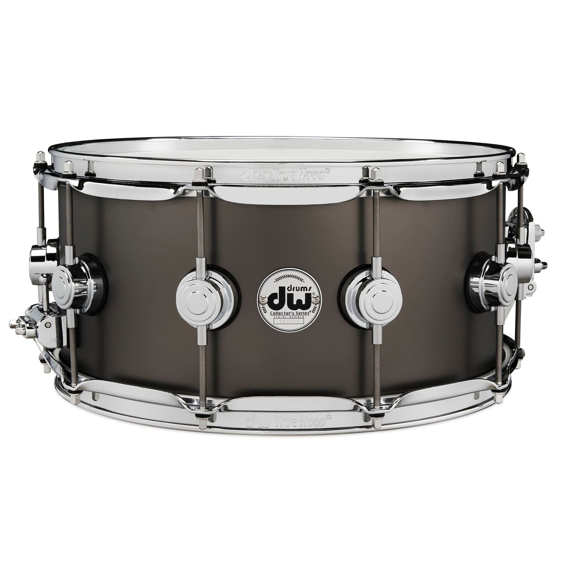 Trống Snare DW Collector's Series Metal Brass 6.5"x14" - Satin Black-Mai Nguyên Music