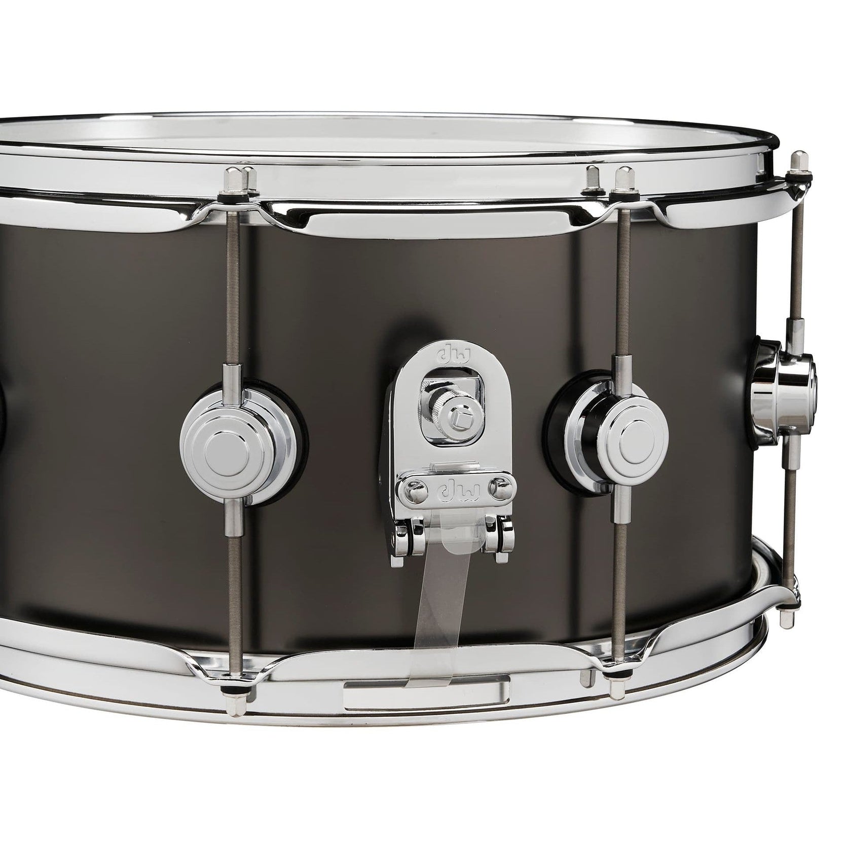 Trống Snare DW Collector's Series Metal Brass 7"x13" - Satin Black-Mai Nguyên Music