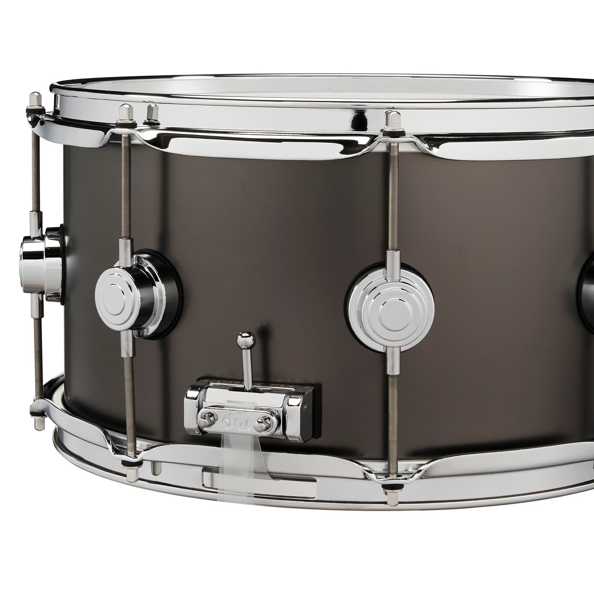 Trống Snare DW Collector's Series Metal Brass 7"x13" - Satin Black-Mai Nguyên Music