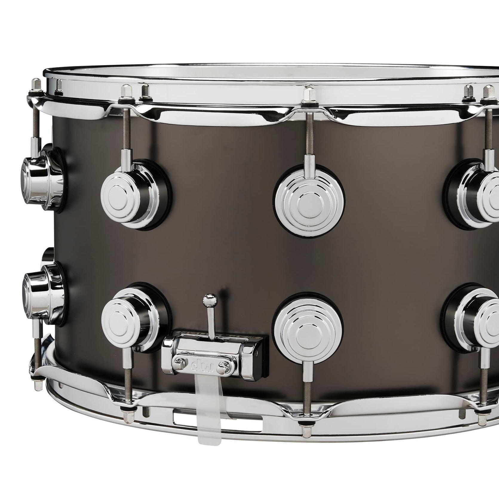 Trống Snare DW Collector's Series Metal Brass 8"x14" - Satin Black-Mai Nguyên Music