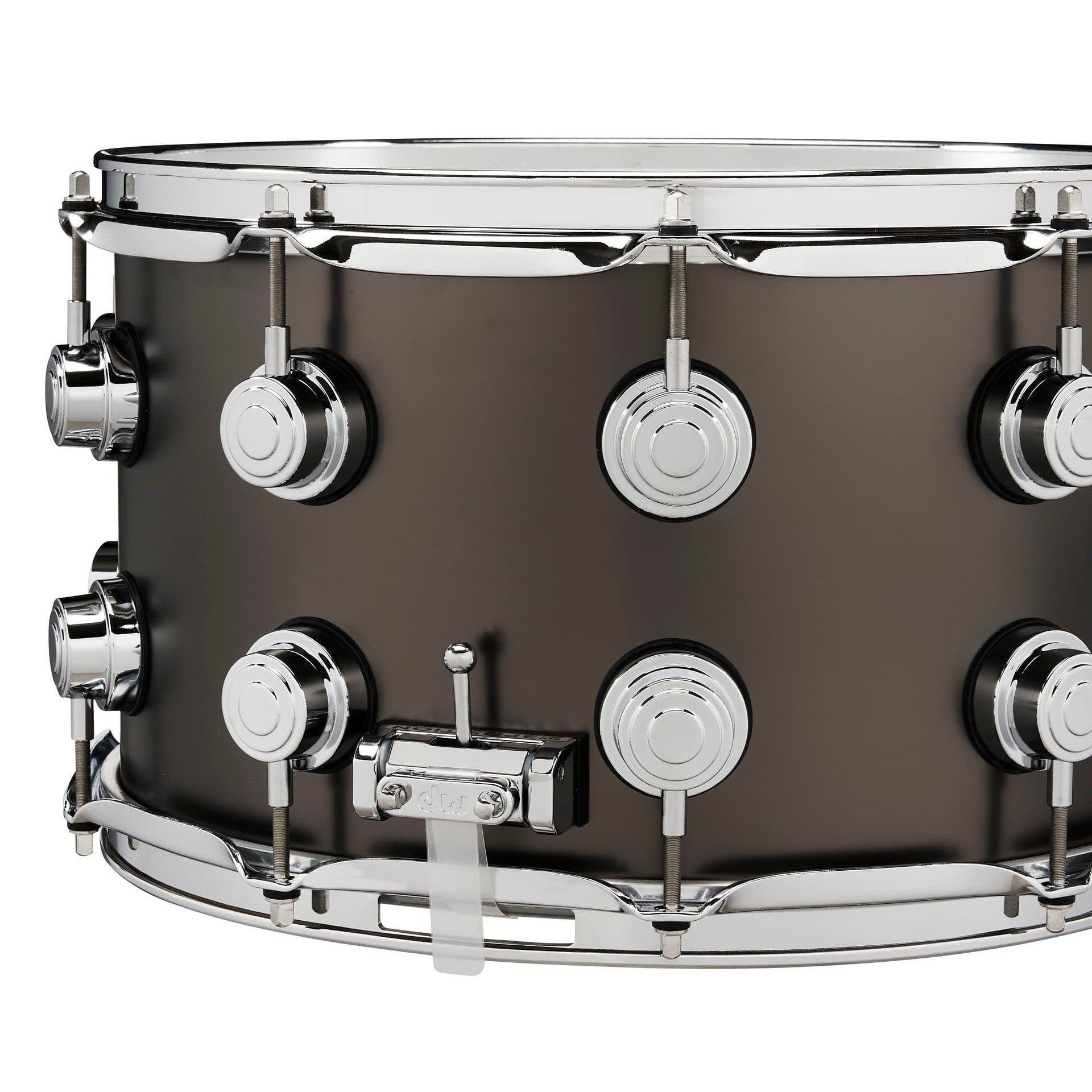 Trống Snare DW Collector's Series Metal Brass 8"x14" - Satin Black-Mai Nguyên Music
