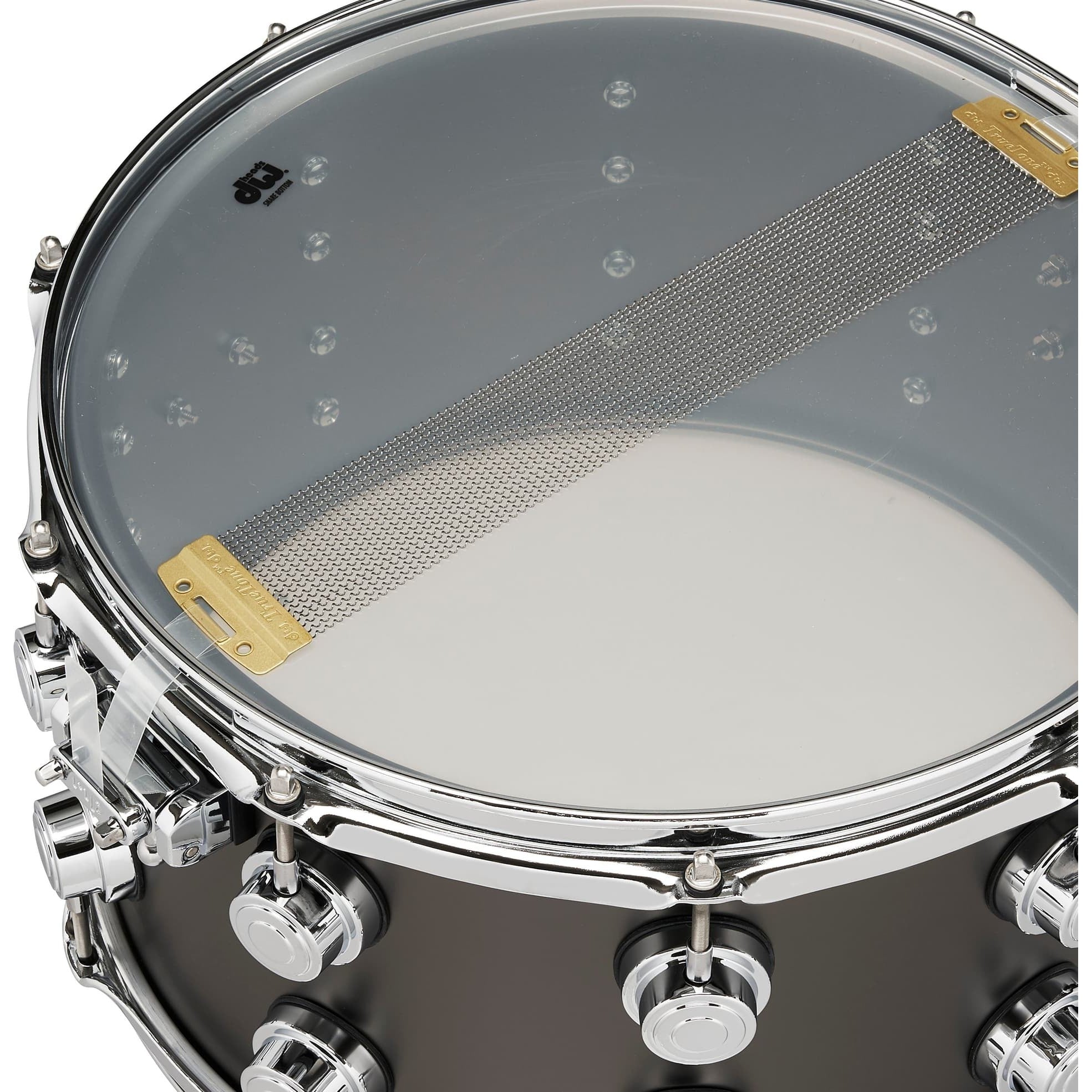 Trống Snare DW Collector's Series Metal Brass 8"x14" - Satin Black-Mai Nguyên Music