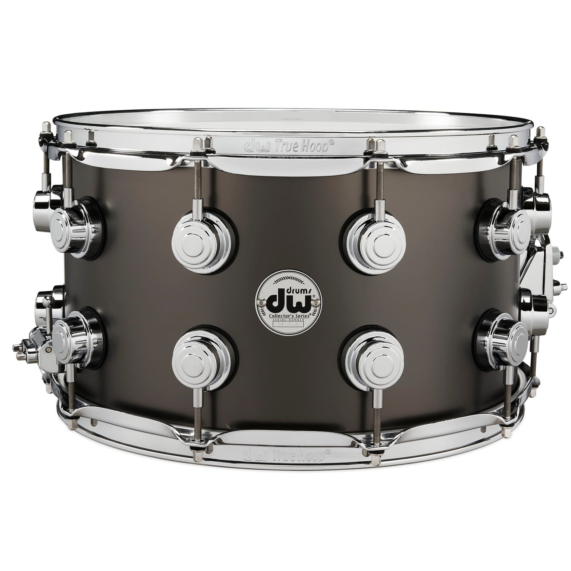 Trống Snare DW Collector's Series Metal Brass 8"x14" - Satin Black-Mai Nguyên Music