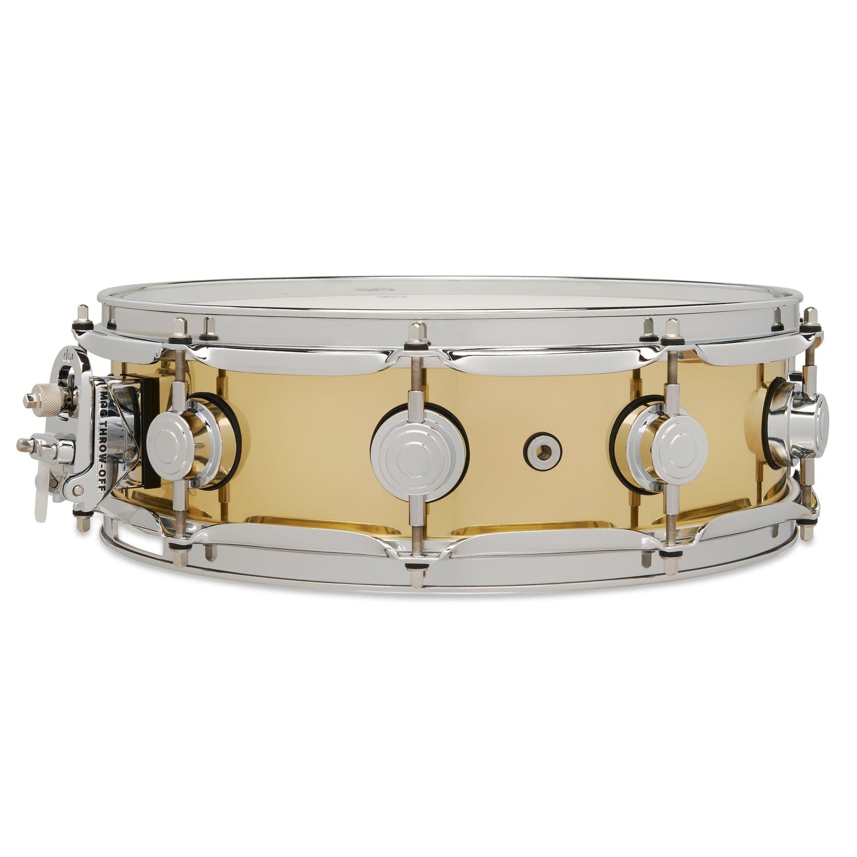 Trống Snare DW Collector's Series Polished Brass 4"x14"-Mai Nguyên Music