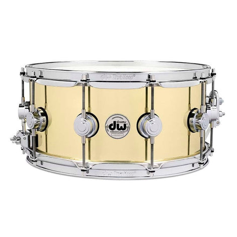 Trống Snare DW Collector's Series Polished Brass 6.5"x14"-Mai Nguyên Music