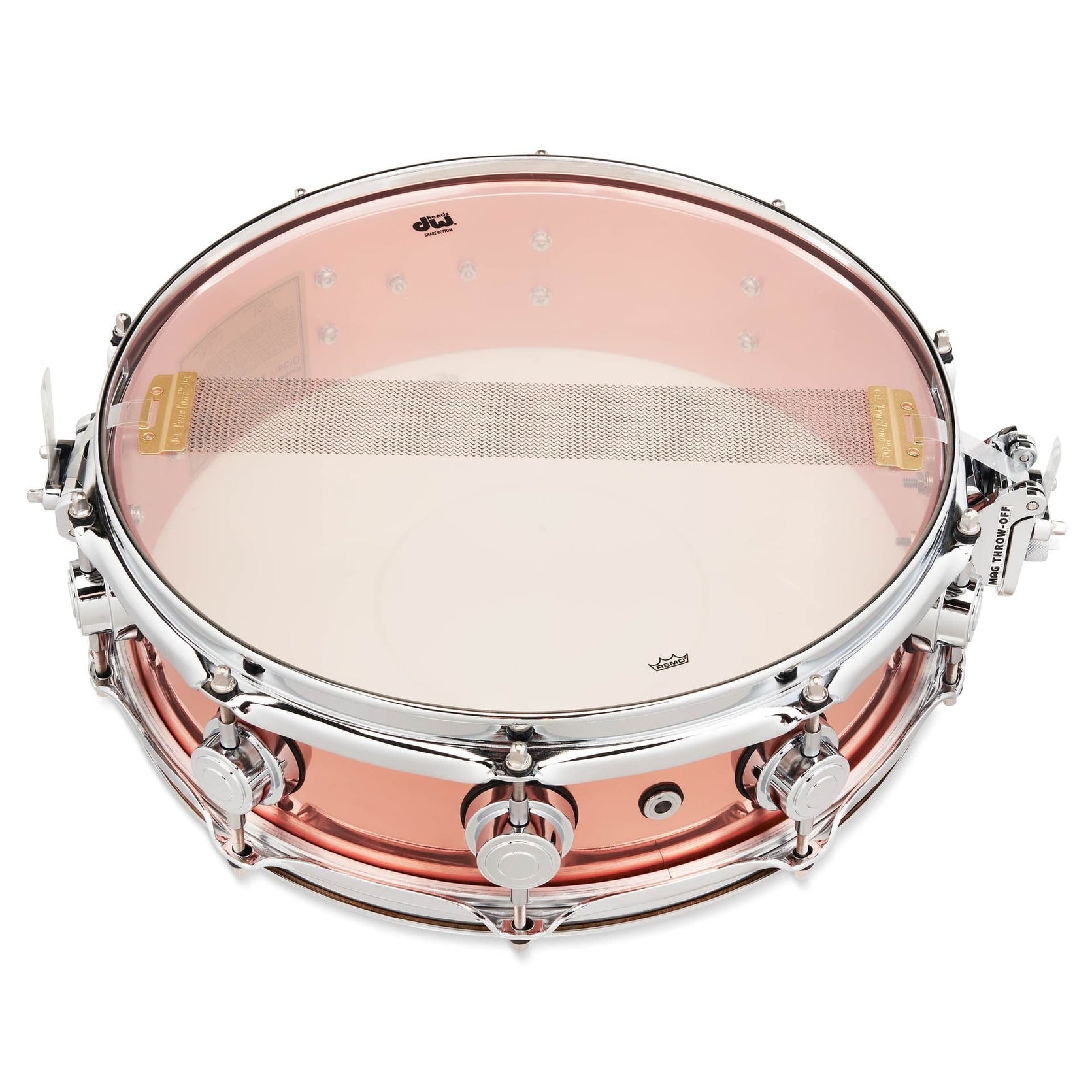 Trống Snare DW Collector's Series Polished Copper 4"x14"-Mai Nguyên Music