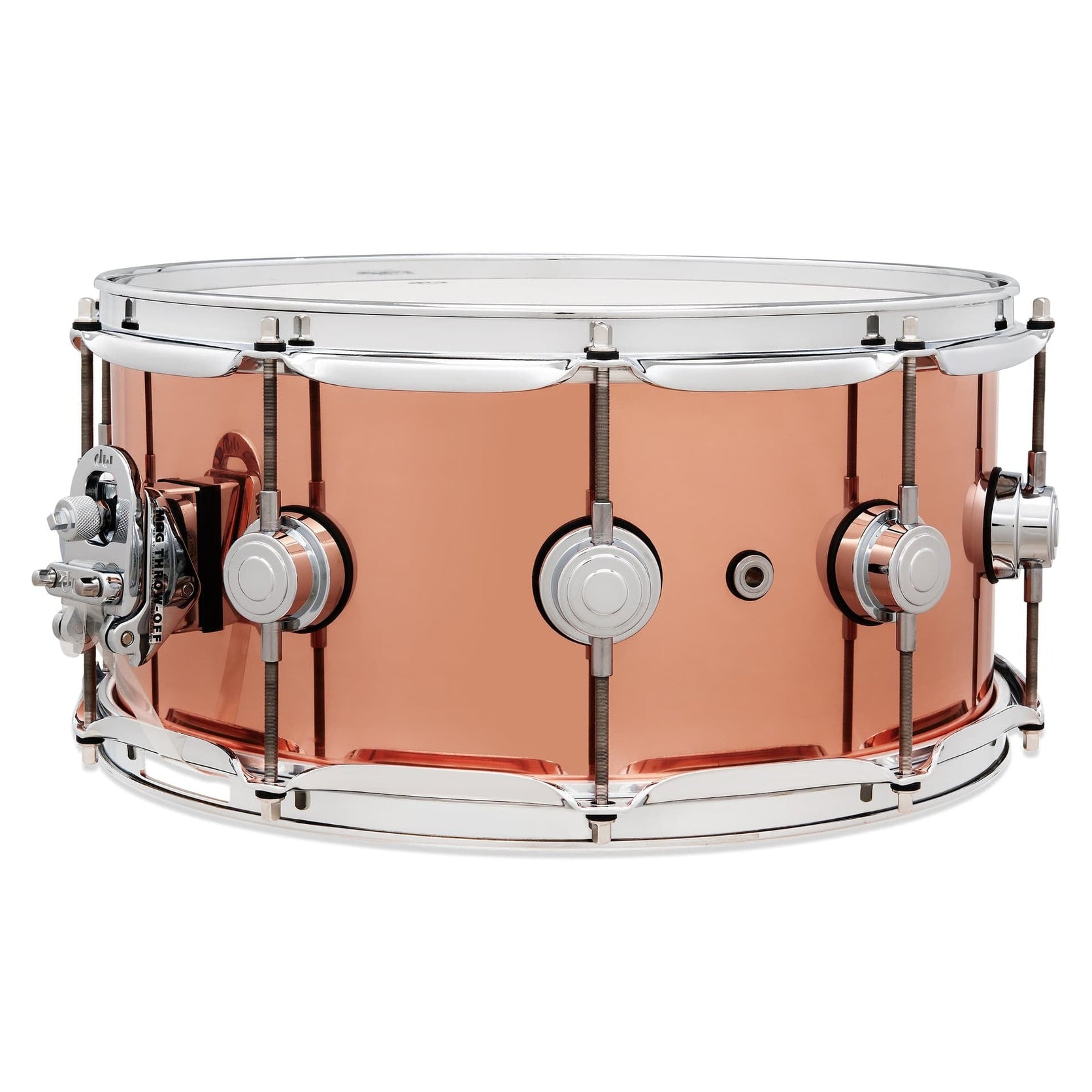 Trống Snare DW Collector's Series Polished Copper 6.5"x14"-Mai Nguyên Music