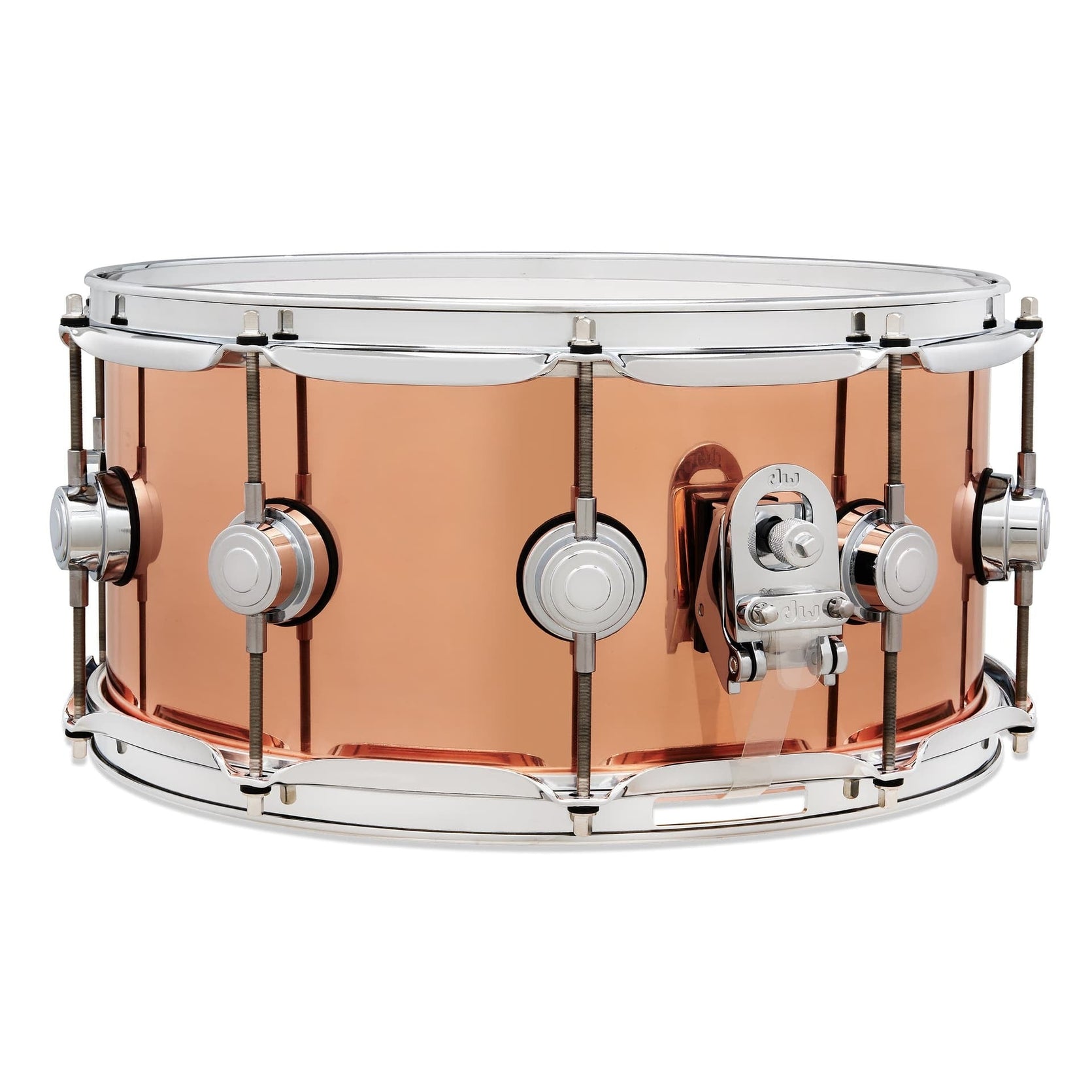 Trống Snare DW Collector's Series Polished Copper 6.5"x14"-Mai Nguyên Music