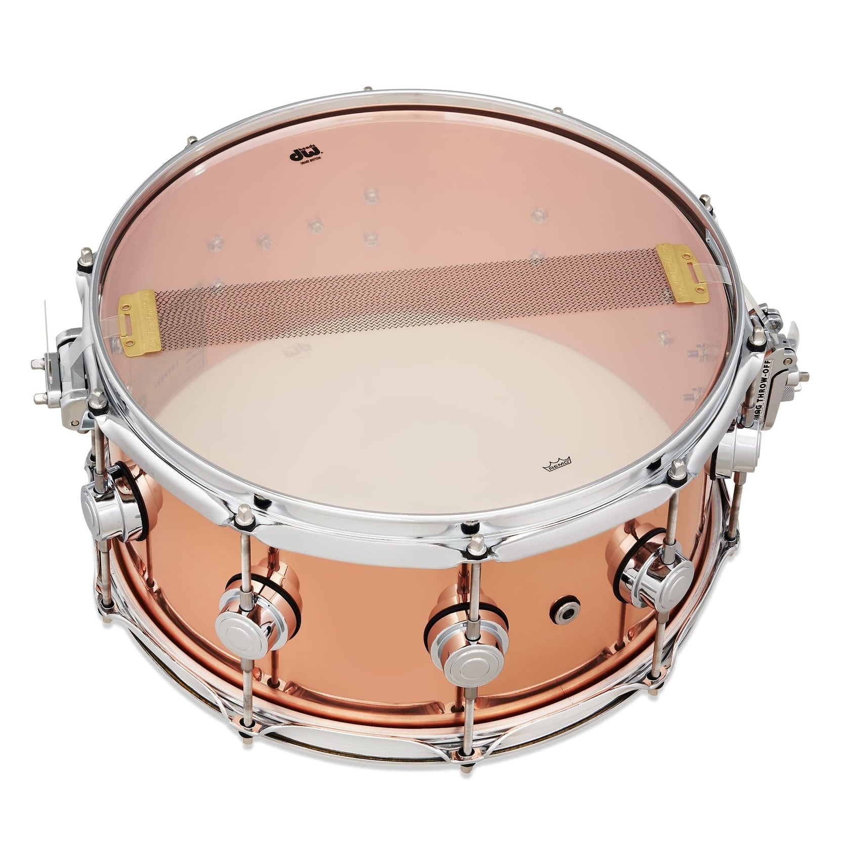 Trống Snare DW Collector's Series Polished Copper 6.5"x14"-Mai Nguyên Music