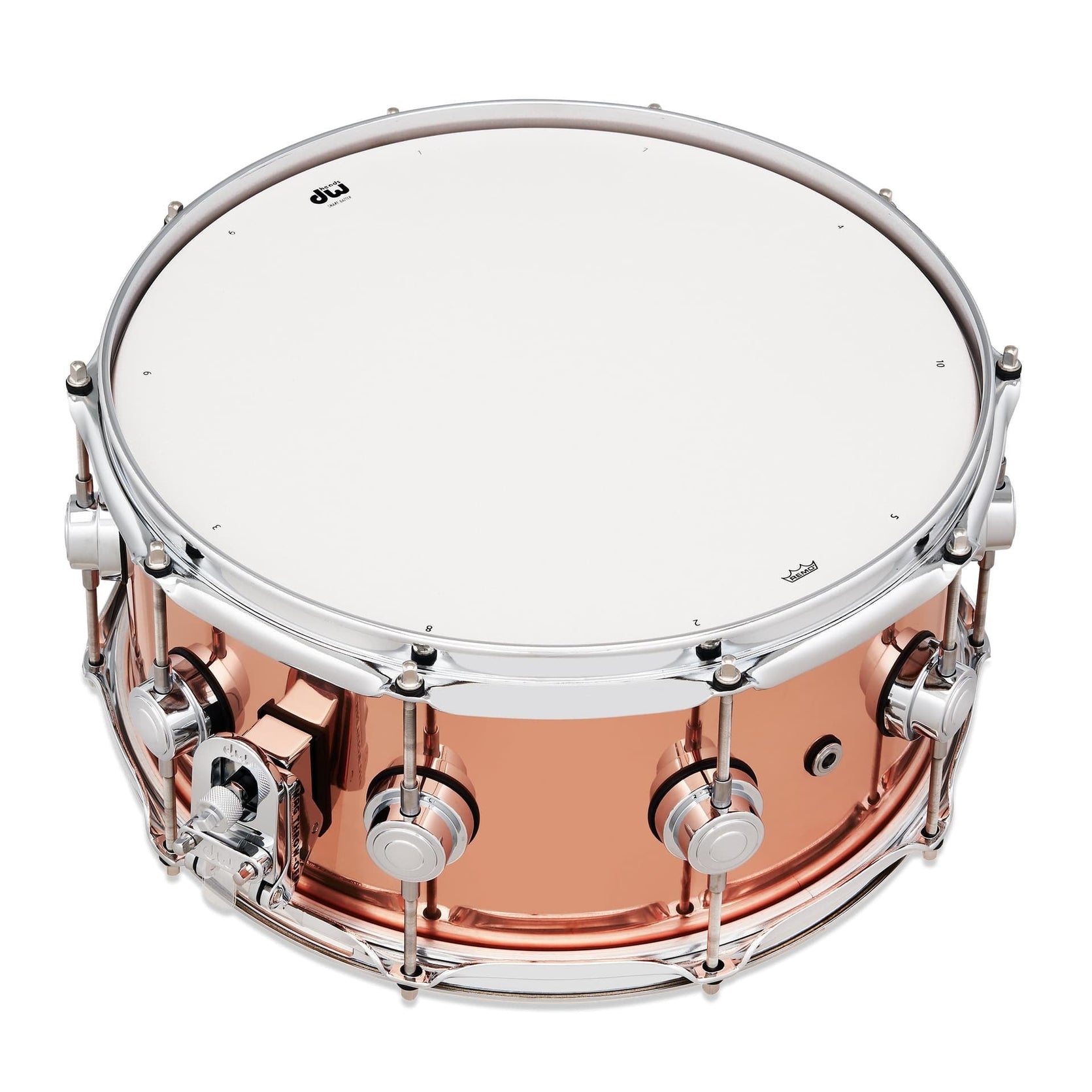 Trống Snare DW Collector's Series Polished Copper 6.5"x14"-Mai Nguyên Music