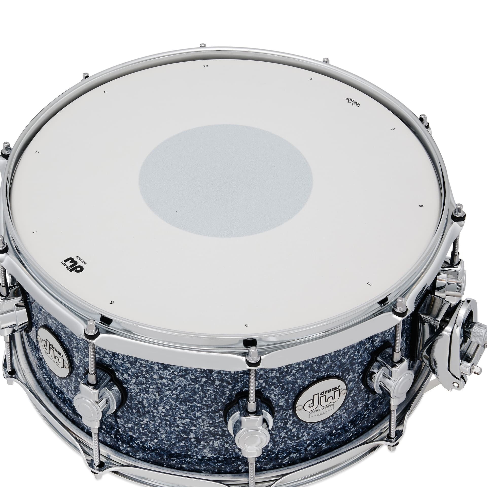 Trống Snare DW Design Series Maple 6"x14" - Blue Granite, Limited Finish-Mai Nguyên Music