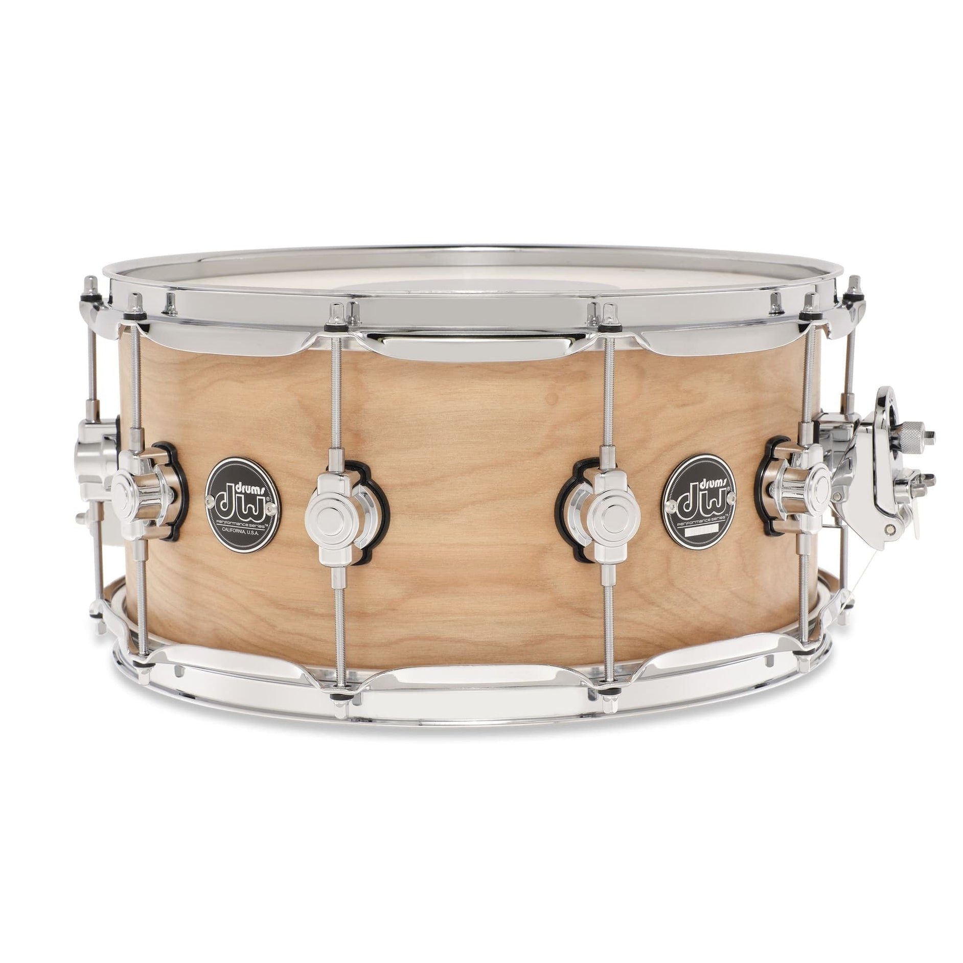 Trống Snare DW Performance Series Birch 6.5"x14" - Natural Satin Oil-Mai Nguyên Music