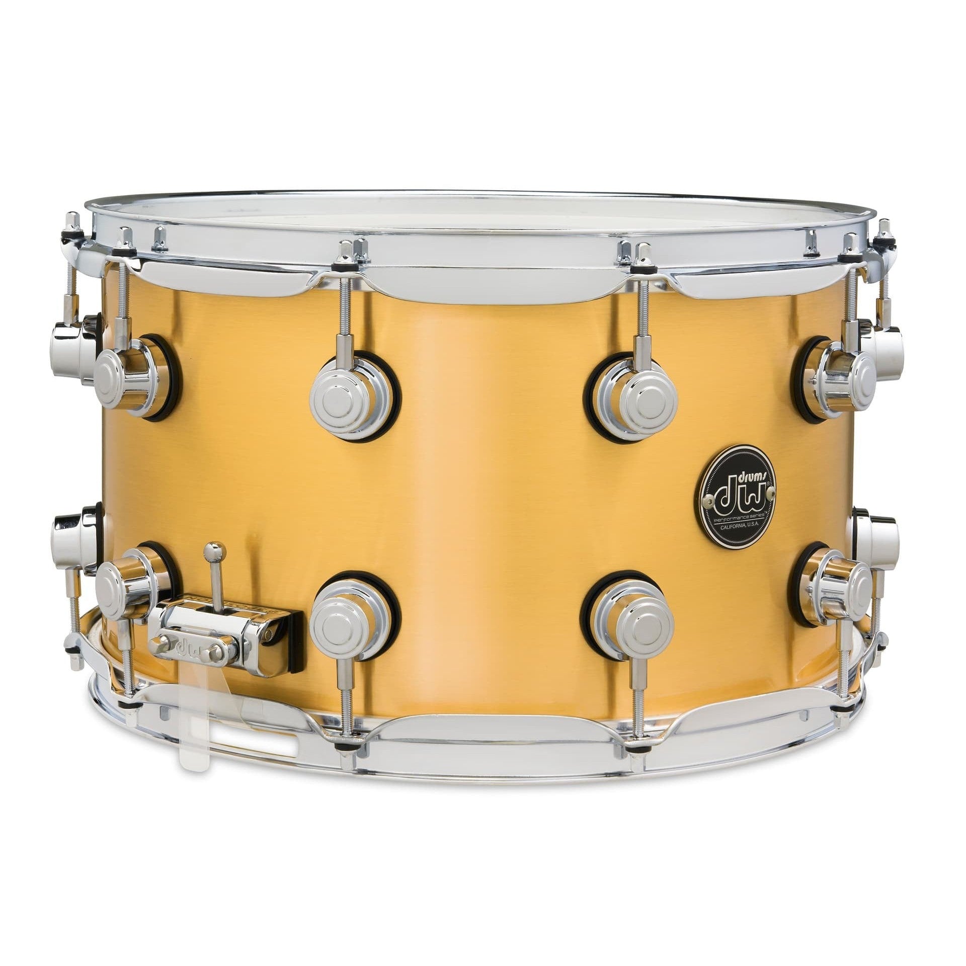Trống Snare DW Performance Series Brass 8"x14"-Mai Nguyên Music