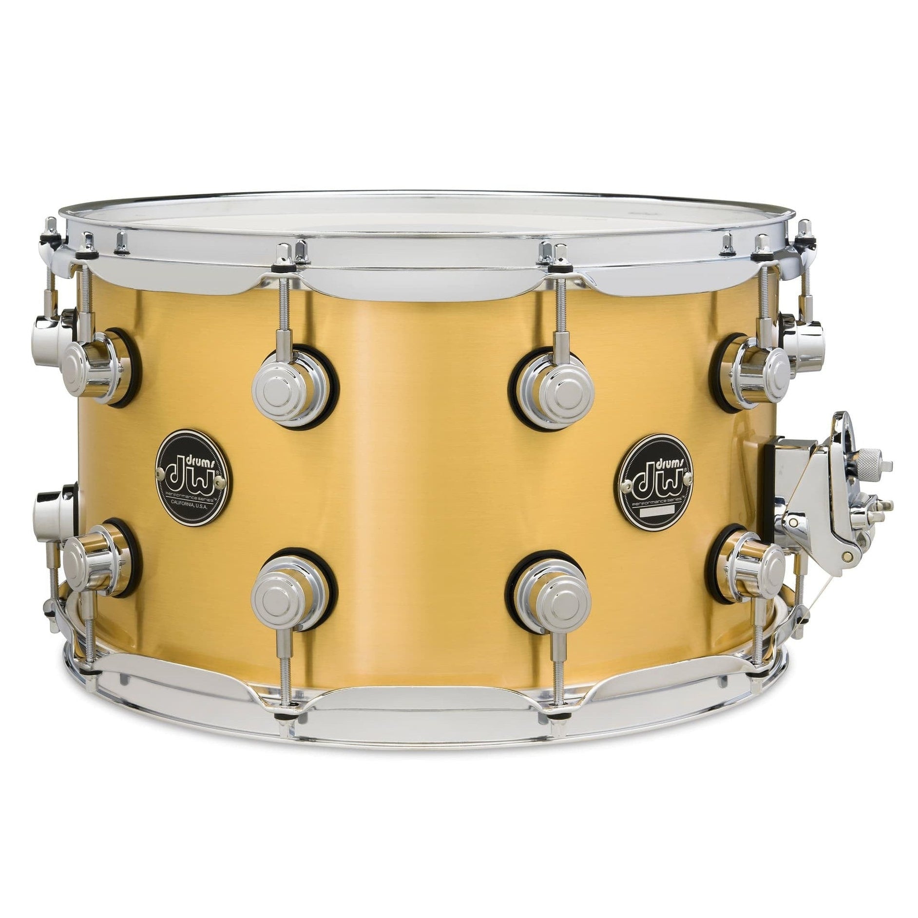 Trống Snare DW Performance Series Brass 8"x14"-Mai Nguyên Music