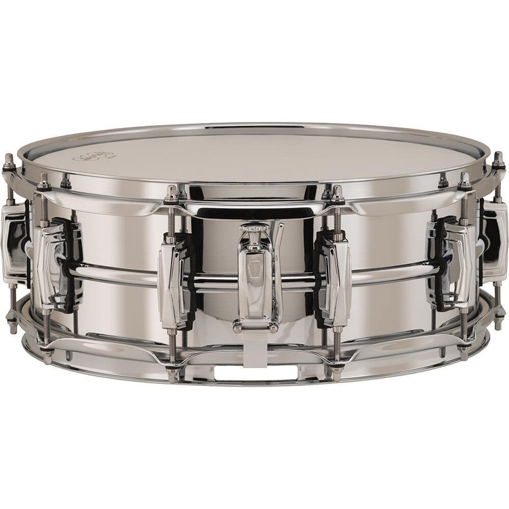Trống Snare Ludwig LB400B 14"x5" Chrome Over Brass-Mai Nguyên Music