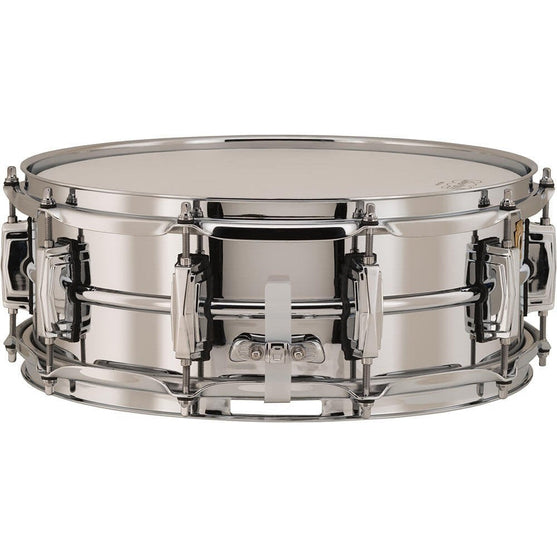 Trống Snare Ludwig LB400B 14"x5" Chrome Over Brass-Mai Nguyên Music