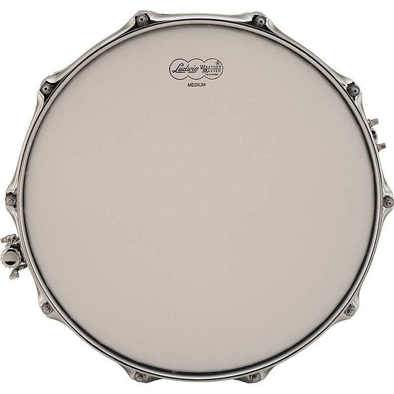 Trống Snare Ludwig LB400B 14"x5" Chrome Over Brass-Mai Nguyên Music
