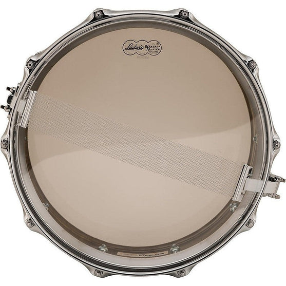 Trống Snare Ludwig LB400B 14"x5" Chrome Over Brass-Mai Nguyên Music