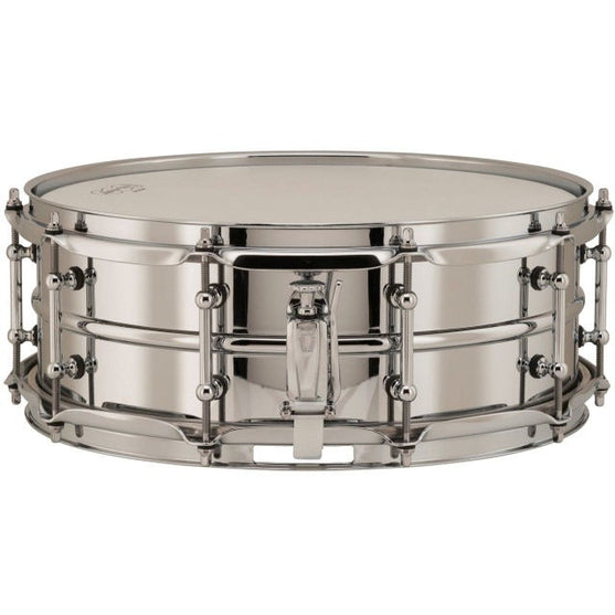 Trống Snare Ludwig LB400BT 14"x5" Chrome Over Brass w/Tube Lugs-Mai Nguyên Music