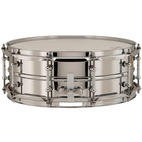 Trống Snare Ludwig LB400BT 14"x5" Chrome Over Brass w/Tube Lugs-Mai Nguyên Music
