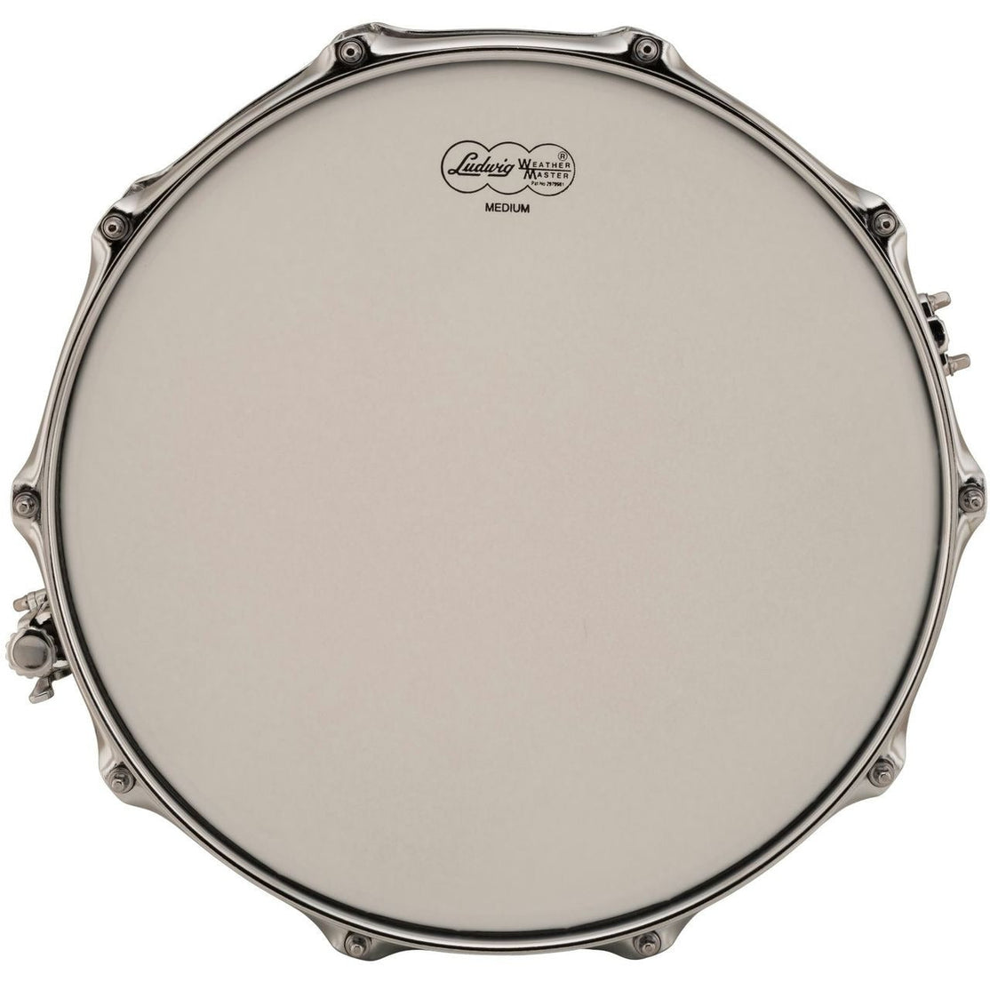 Trống Snare Ludwig LB400BT 14"x5" Chrome Over Brass w/Tube Lugs-Mai Nguyên Music