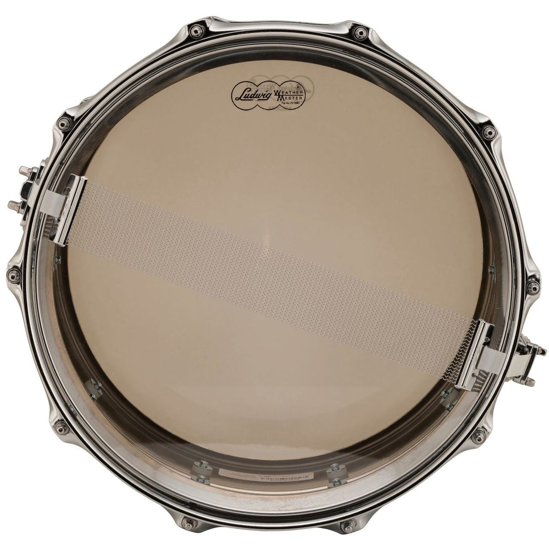 Trống Snare Ludwig LB400BT 14"x5" Chrome Over Brass w/Tube Lugs-Mai Nguyên Music
