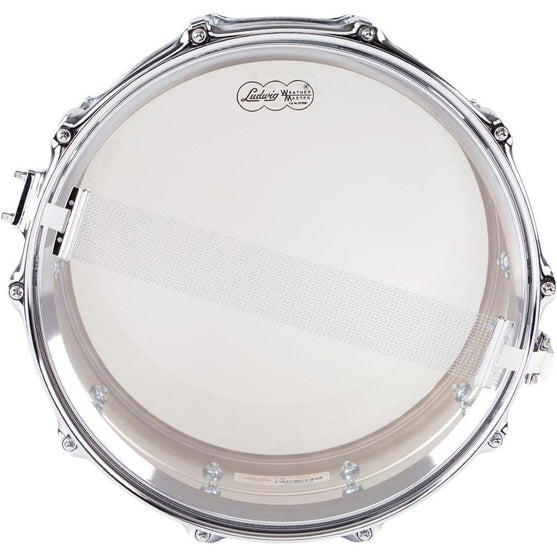 Trống Snare Ludwig LB402B 14"x6.5" Chrome Over Brass-Mai Nguyên Music