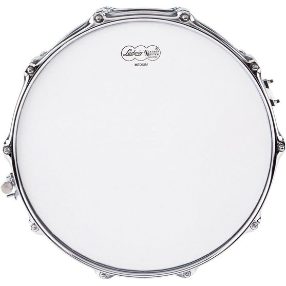 Trống Snare Ludwig LB402B 14"x6.5" Chrome Over Brass-Mai Nguyên Music