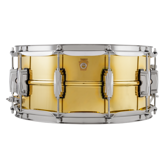 Trống Snare Ludwig LB403 14"x6.5" Super Brass-Mai Nguyên Music