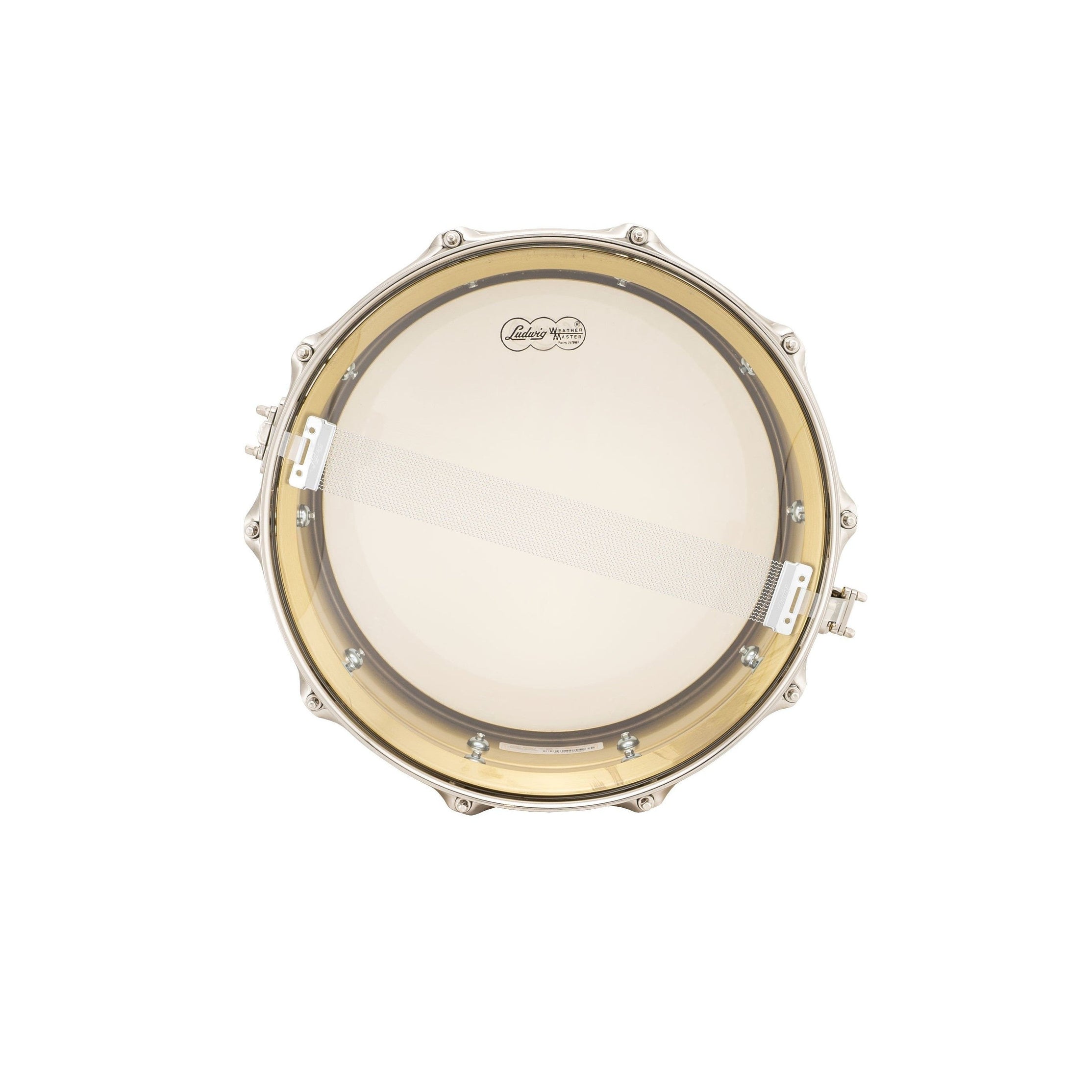 Trống Snare Ludwig LB403 14"x6.5" Super Brass-Mai Nguyên Music
