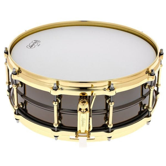 Trống Snare Ludwig LB416BT 14"x5" Black Beauty w/Brass Tube Lugs-Mai Nguyên Music