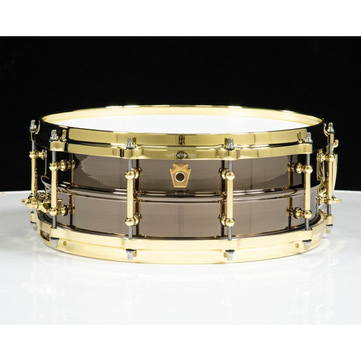 Trống Snare Ludwig LB416BT 14"x5" Black Beauty w/Brass Tube Lugs-Mai Nguyên Music