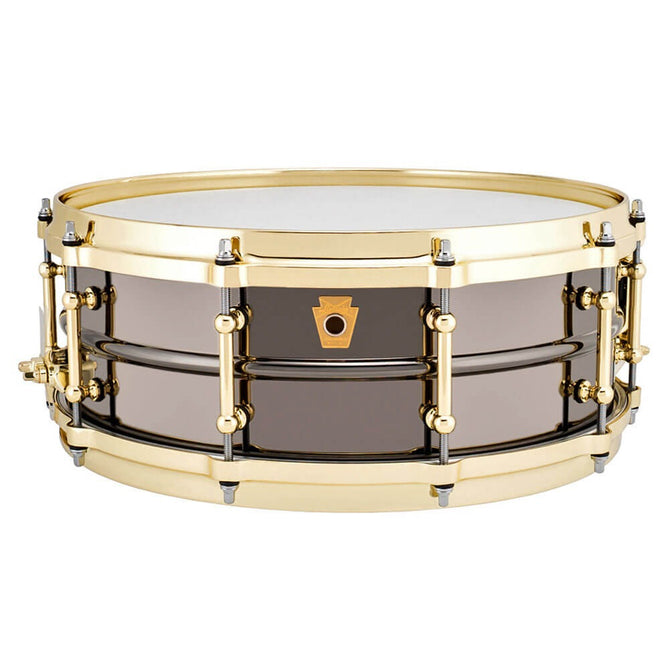 Trống Snare Ludwig LB416BT 14"x5" Black Beauty w/Brass Tube Lugs-Mai Nguyên Music