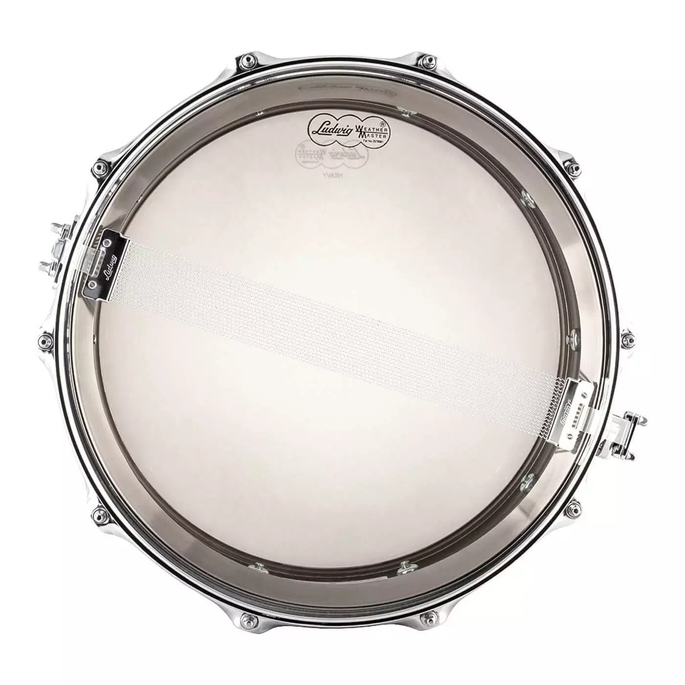 Trống Snare Ludwig LB416KT 14"x5" Hammered Black Beauty w/Tube Lugs-Mai Nguyên Music