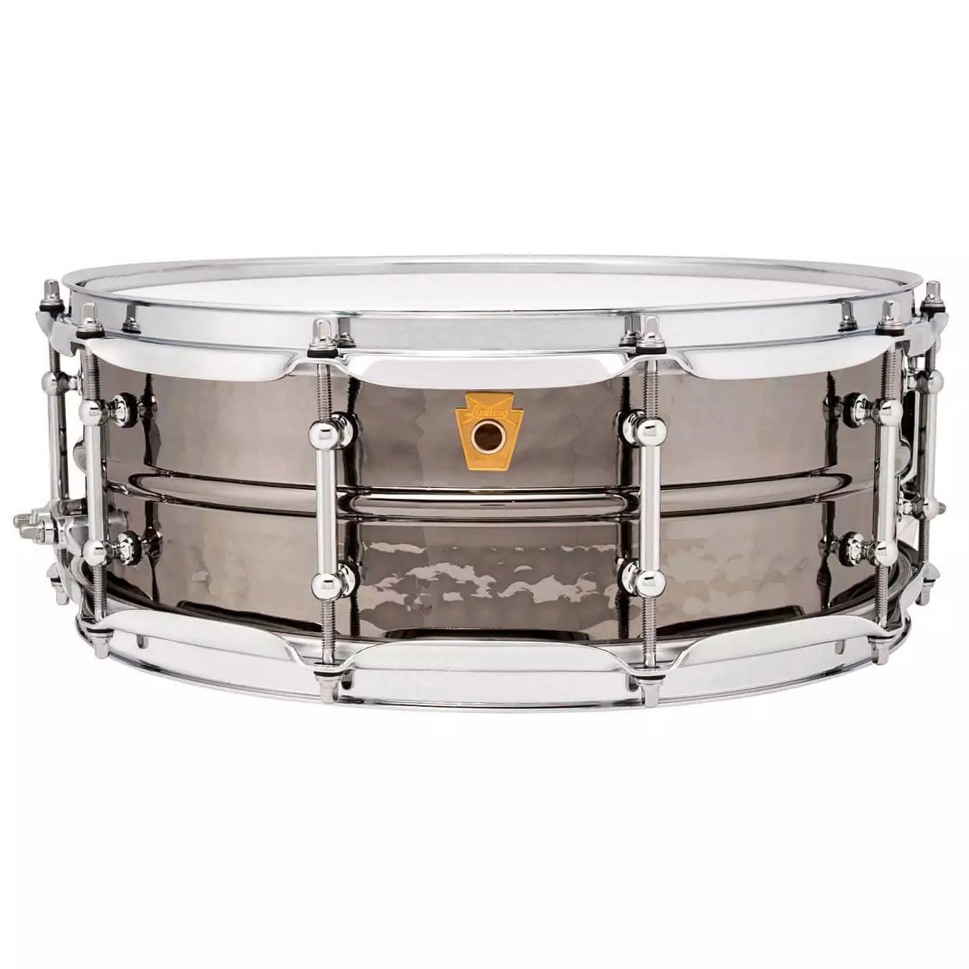 Trống Snare Ludwig LB416KT 14"x5" Hammered Black Beauty w/Tube Lugs-Mai Nguyên Music