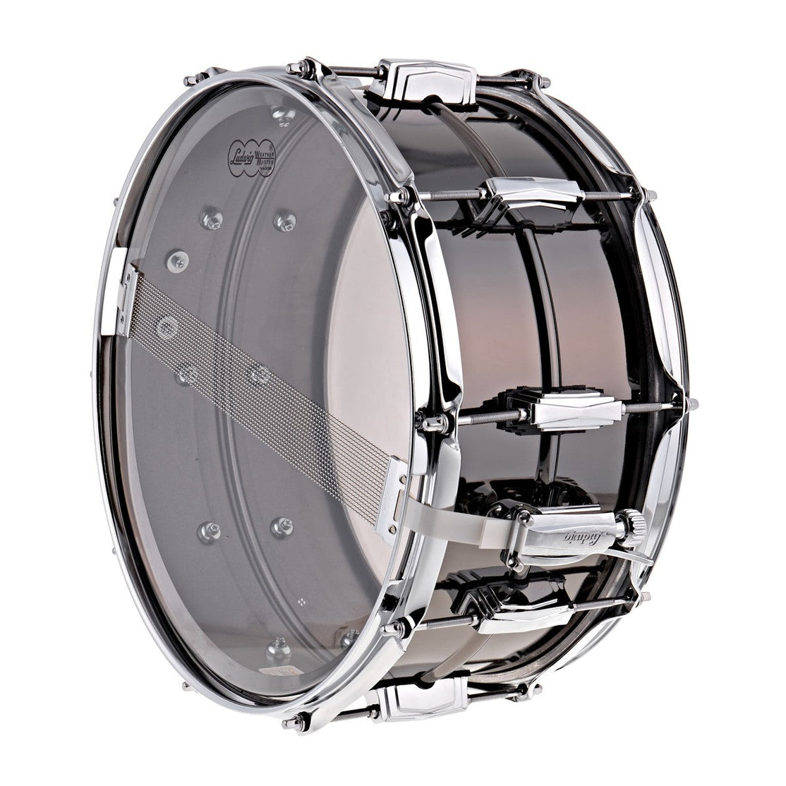 Trống Snare Ludwig LB417 14"x6.5" Black Beauty-Mai Nguyên Music