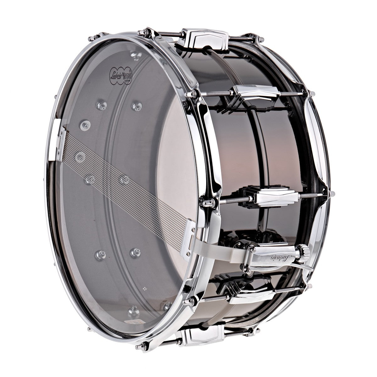 Trống Snare Ludwig LB417 14"x6.5" Black Beauty-Mai Nguyên Music