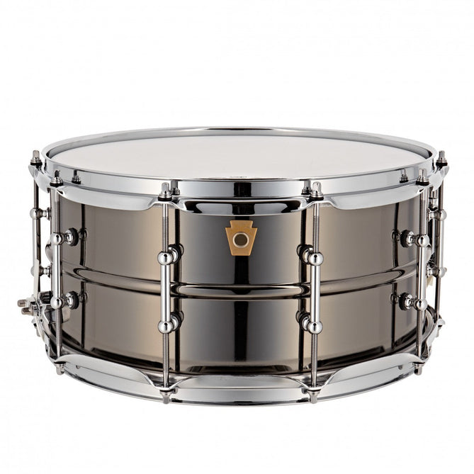 Trống Snare Ludwig LB417T 14"x6.5" Black Beauty w/Tube Lugs-Mai Nguyên Music