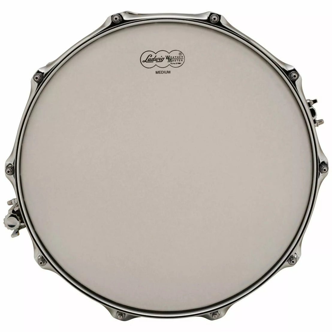 Trống Snare Ludwig LB420BKT 14"x5" Hammered Brass-Mai Nguyên Music
