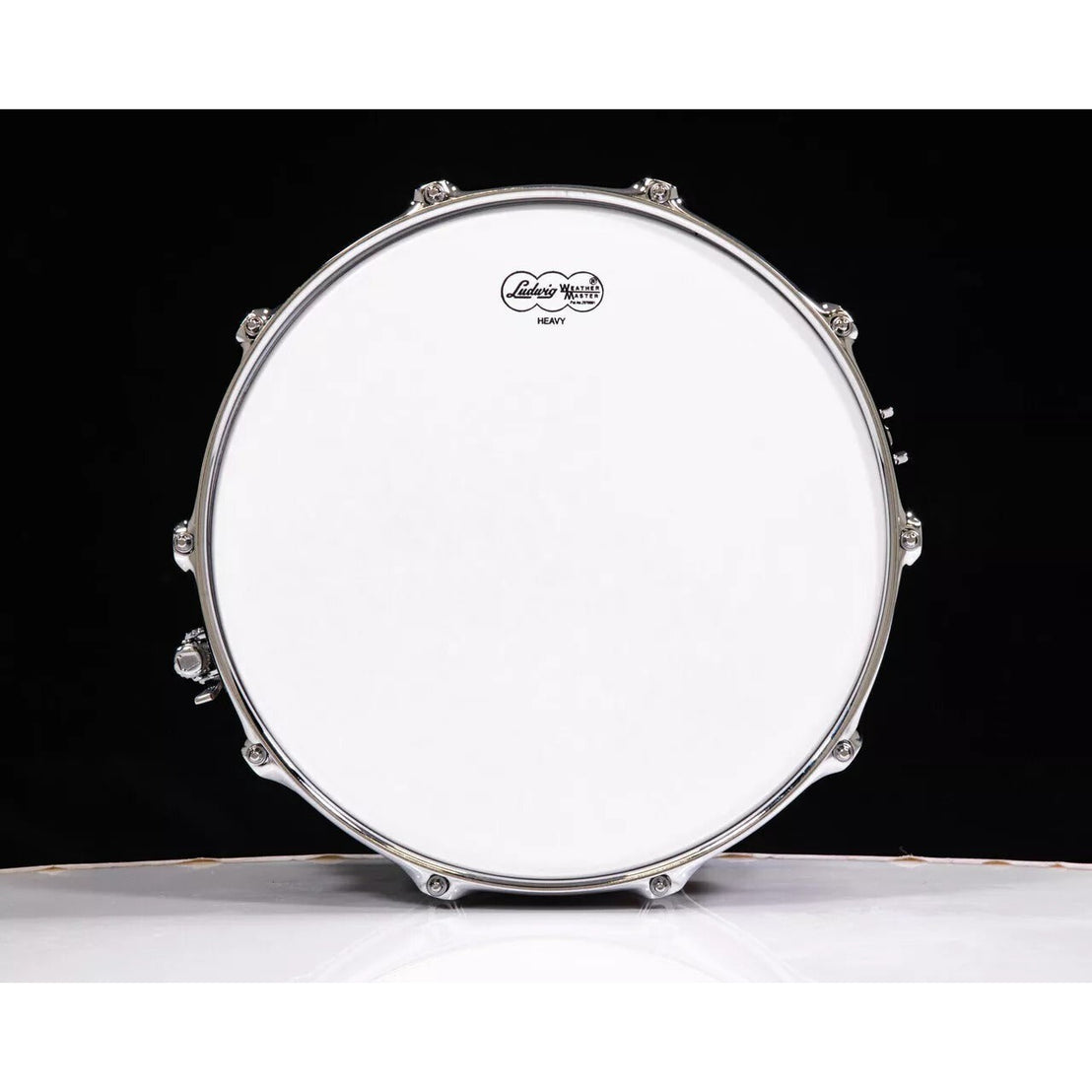 Trống Snare Ludwig LB484R 14"x8" Raw Brass Phonic-Mai Nguyên Music